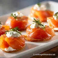 Antipasto di Natale al Salmone Affumicato per 4 Porzioni