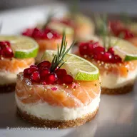 Antipasto di Natale sfizioso al salmone: Pronto in 50 Minuti