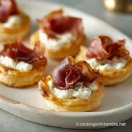 Antipasto con Pasta Sfoglia e Prosciutto per 6 Persone
