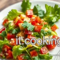 Cavolo Rosso: Insalata Croccante con Vinaigrette all'Arancia