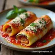 Involtini di Melanzane Farcite con Ricotta e Basilico al Forno
