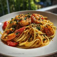 Linguine Con Mazzancolle per 2 Persone