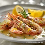 Mazzancolle Scottadito Ricetta Veloce con Zafferano e Limone