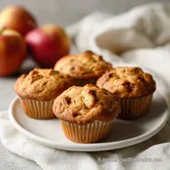 Merenda alle mele per la scuola: 12 Muffin Soffici e Fruttati