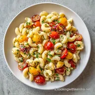 Pasta Fredda con Pomodorini e Mozzarella