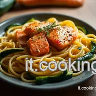 Pasta Salmone e Zucchine: Ricetta Facile e Deliziosa!