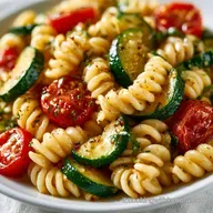 Pasta Zucchine e Pomodorini Vegan in 25 Min