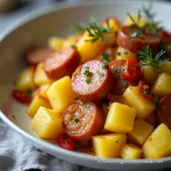 Patate con Wurstel al Forno e in Padella La Ricetta Facile e Saporita