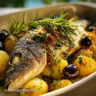 Idea di Cena Pesce al Forno: Orata Mediterranea