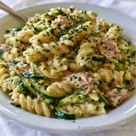 Piatto Freddo Zucchine e Tonno con Limone