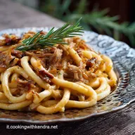 Pici allaglione La ricetta originale valdichiana fatta a mano