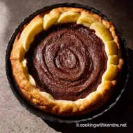 Pie de Chocolate y Banana Il Dolce Senza Forno Pi&ugrave; Facile