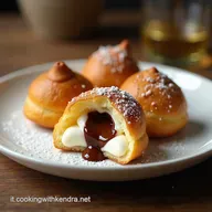Profiteroles con Crema Pasticcera al Cioccolato Infallibili