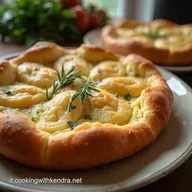Focaccia di Farina di Mais Ligure Rev&egrave;ra Rustica e Profumata