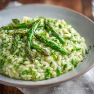 Risotto agli Asparagi: Ricetta per 4