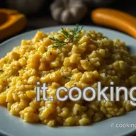 Risotto alla Zucca Cremoso: Ricetta Facile e Solare!