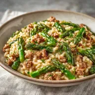 Ricetta Risotto Asparagi e Salsiccia