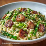 Risotto Asparagi e Salsiccia Cremoso