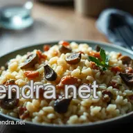 Risotto Funghi Porcini e Salsiccia Veloce: Ricetta Top!