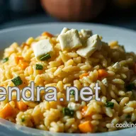 Risotto Zucca e Gorgonzola: Ricetta Cremosa d'Autunno