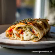 Strudel Di Verdure E Mozzarella Croccante