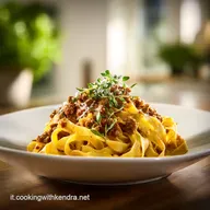 Tagliatelle al Rag&ugrave; Gentile di Cinghiale