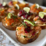 Tartine Natalizie Facili e Veloci: Antipasto Natale Perfetto