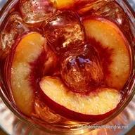 T&egrave; Freddo Alla Pesca con Pesche Mature