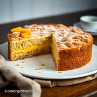 Dump Cake de Mango La Torta Butta e Cuoci Estiva