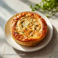 Torta Salata di Carne e Spinaci: Rustico Croccante per 6 Persone