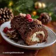 Questo TRONCO DI NATALE: Pasta Biscotto Perfetta