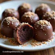 Trufas Classiche di Cioccolato La Ricetta Facile della Nonna