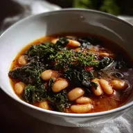 Zuppe invernali: Cavolo Nero e Fagioli, Ricetta Rustica