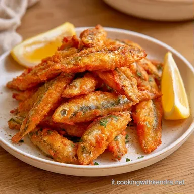 Alici Croccanti in Friggitrice ad Aria Scheda ricetta