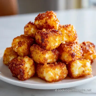 Bocconcini di Formaggio Fritto in 25 Minuti Scheda ricetta