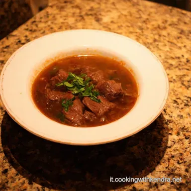 Brodo di Carne Un Abbraccio Caldo dalla Nonna Scheda ricetta