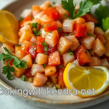 Ceviche Esplosivo: Italian Twist on Peruvian Flavors! Scheda ricetta