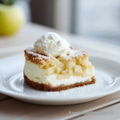 Cheesecake alle Mele Croccanti per 10 Porzioni Scheda ricetta