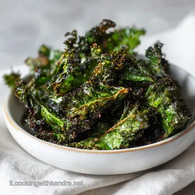 Chips di Cavolo Nero Croccanti per 3 Porzioni Scheda ricetta