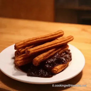 Churros con Salsa di Cioccolato La Ricetta Facile della Nonna Scheda ricetta