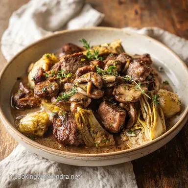 Coratella d'Agnello ai Carciofi per 4 Servi Scheda ricetta