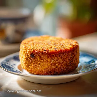 Cotoletta Vegana con Ceci Croccante al Forno per 4 Servings Scheda ricetta