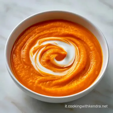 Crema Carote Zenzero per 4 Persone Scheda ricetta
