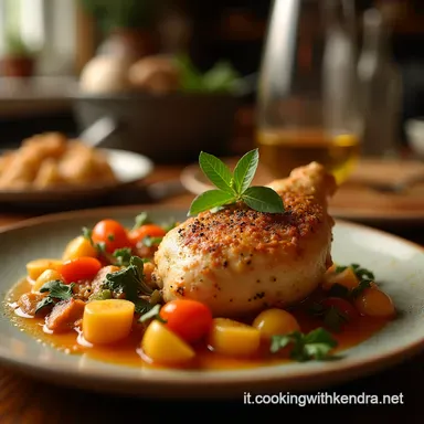 Djej Besla Pollo Marocchino Autentico con Miele e Mandorle Scheda ricetta