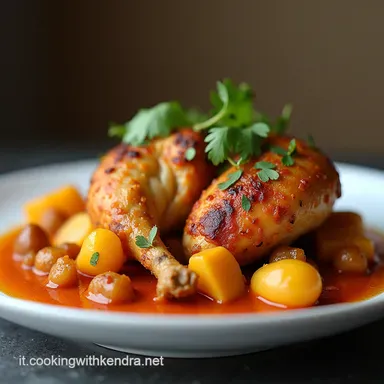 Djej Besla Pollo Marocchino Autentico con Miele e Mandorle