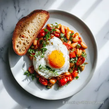 Ricetta dei Fagioli Frullati con le Uova: Piatto Unico in 15 Minuti Scheda ricetta