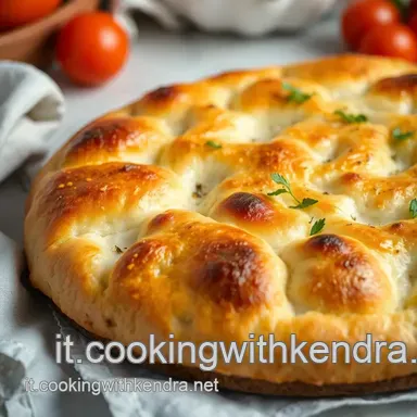 Focaccia di Recco: La Ricetta Ligure Croccante e Filante! Scheda ricetta