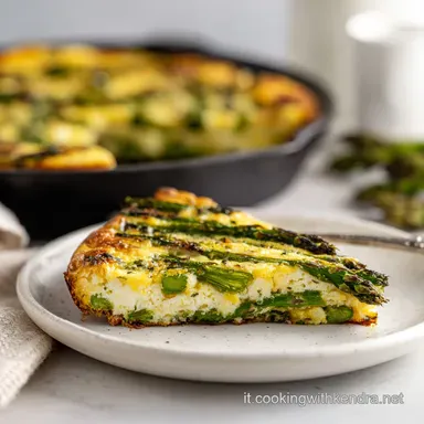 Frittata di Asparagi per 4 Porzioni Scheda ricetta