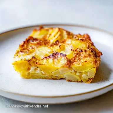 Frittata Di Patate Filante per 4 Persone Scheda ricetta