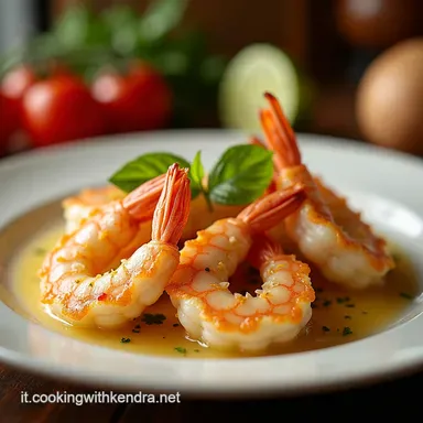 Gamberi Gratinati al Limone La Doratura Perfetta e Veloce Scheda ricetta